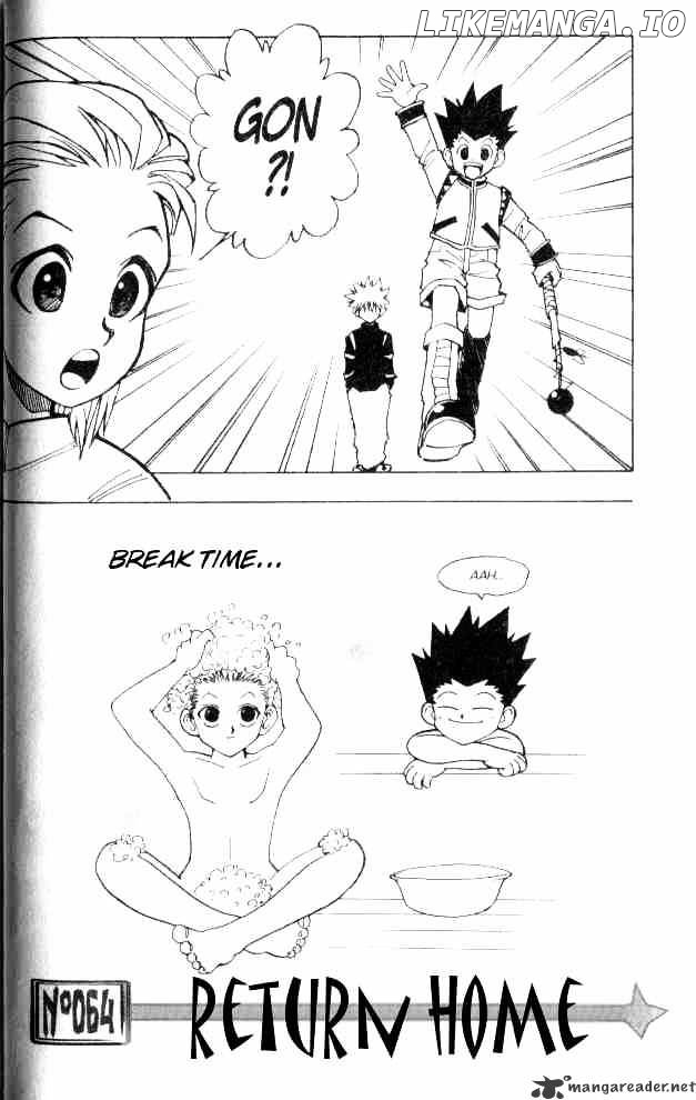 Hunter x Hunter, Chapter 64 image 02
